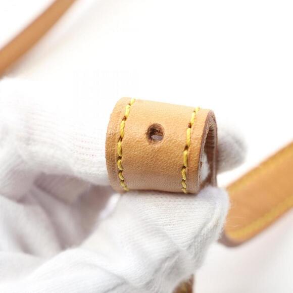 LOUIS VUITTON Brown Monogram Leather Shoulder Bag - Picture 10 of 10